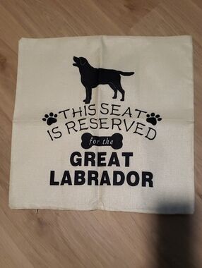 NEW Pillow Cover Ladrador